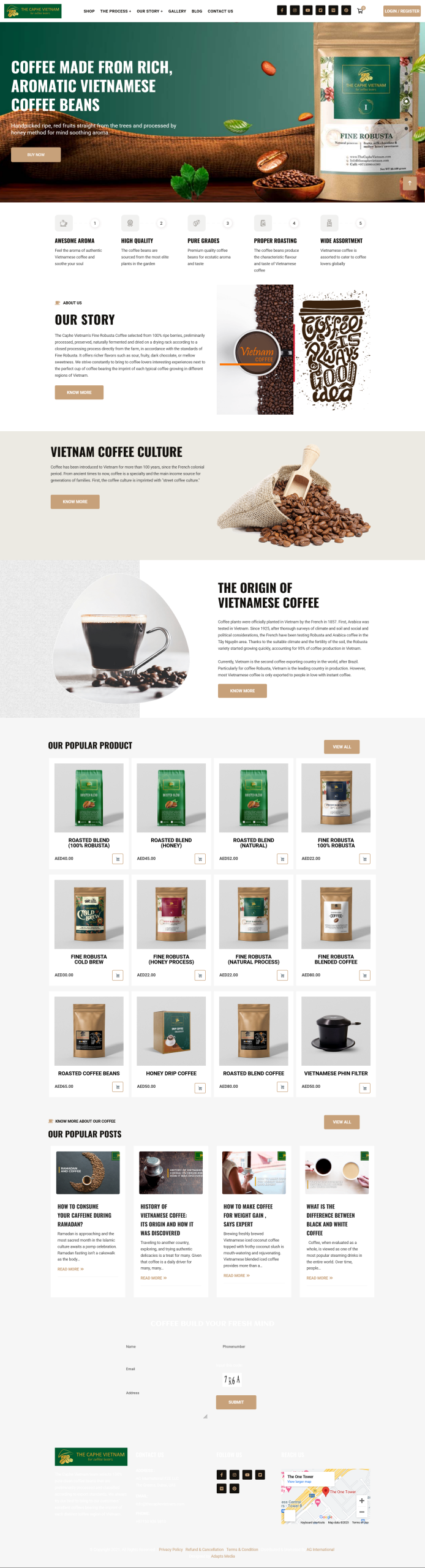Case Study | The Caphe Vietnam